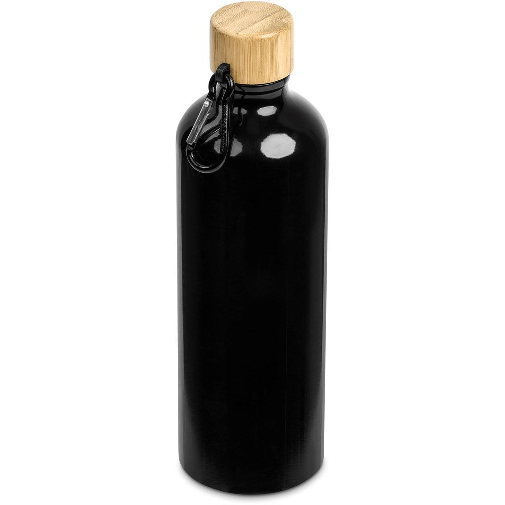 Serendipio Origen Aluminium & Bamboo Water Bottle – 750ml - Image 3