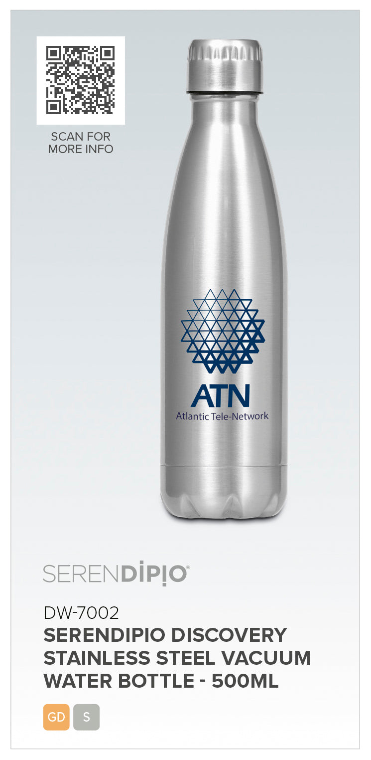 Serendipio Discovery Stainless Steel Vacuum Water Bottle - 500ml - Image 9